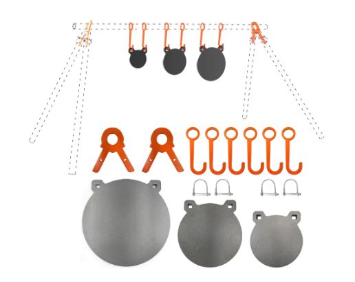 AR500 Steel Shooting Target Combo Pack